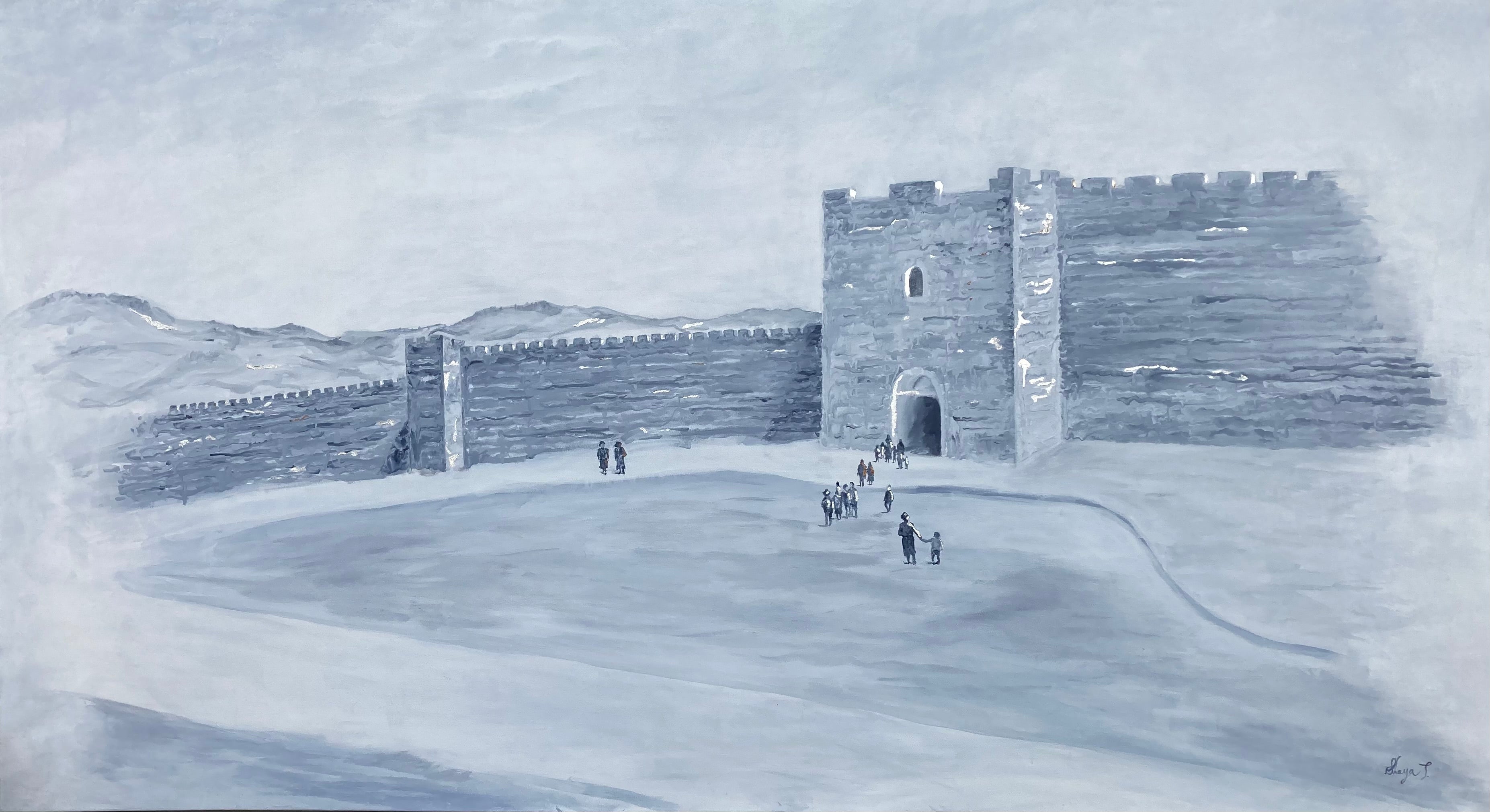 Silent Morning at Damascus Gate